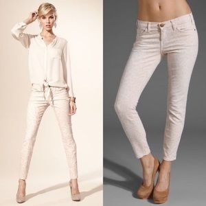 Current /Elliott dusty peach stilletto Jeans sz 29